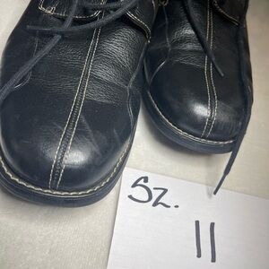 Men's Black Leather Shoes